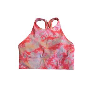 lululemon athletica Pink and Gray Sports Bra